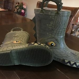 Member's Mark Boy's Easy Pull-On Lined Waterproof Rain Boots